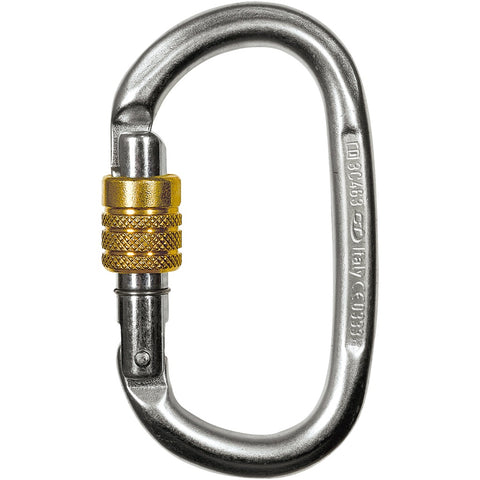 Climbing Technology PILLAR STEEL Screw Gate Carabiner