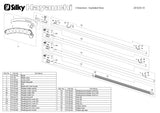 Silky Pole Hayauchi 3-Ext (LL) Base Pole