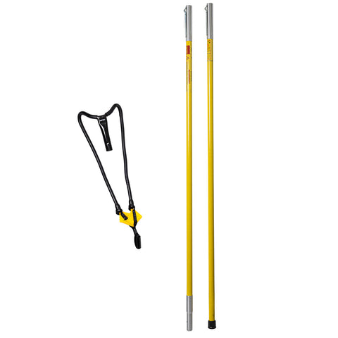 Notch Big Shot Throw Weight Launcher w/Two 4' Poles & BIG SHOT® Head Set