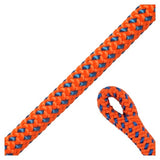 Teufelberger Tachyon Orange|Blue Climbing Rope 11.5mm w/1 eye spLIFE