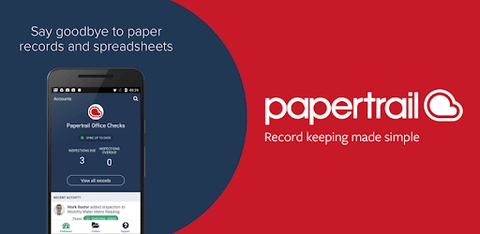 PaperTrail (1 User 100 Records) p.a - treestore.io