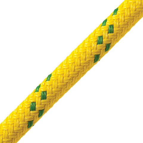 Yale Polydyne Maxi Jacket Yellow Reel 9/16" Rigging Rope 14mm Per Meter - treestore.io