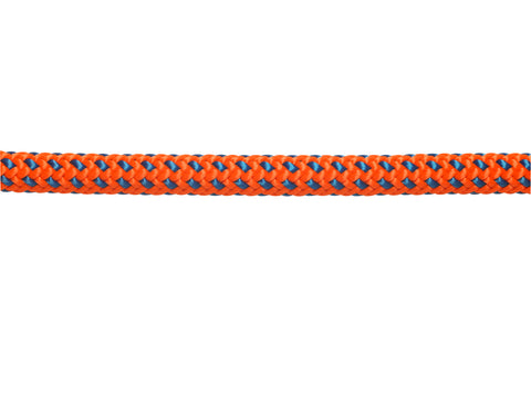 Teufelberger Tachyon Climbing Rope 11.5mm Per Meter Orange | Blue - treestore.io